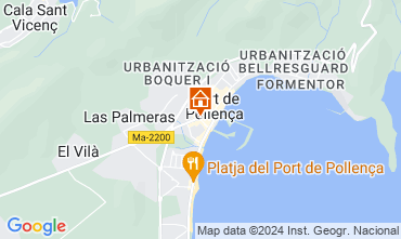 Map Puerto Pollensa Apartment 69561