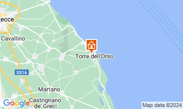 Map Torre dell'Orso Apartment 109024
