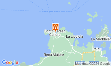 Map Santa Teresa di Gallura Apartment 98963