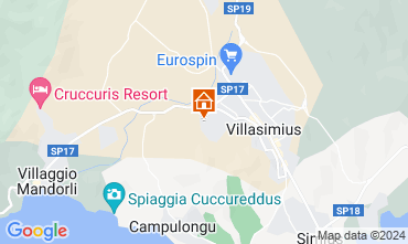 Map Villasimius Villa 85781
