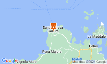 Map Santa Teresa di Gallura Apartment 127445