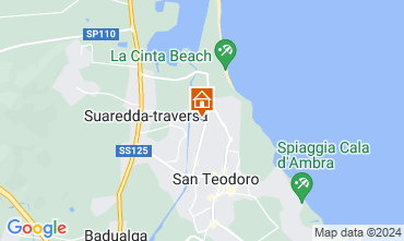 Map San Teodoro Villa 95262