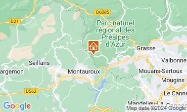 Map Grasse Villa 111723