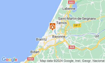 Map Anglet Apartment 69644