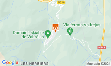 Map Valfrjus Apartment 79693