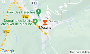 Map Morzine Apartment 49996