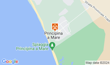 Map Principina a Mare Apartment 108820