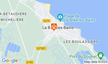 Map La Bre les Bains House 124767