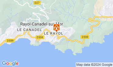 Map Rayol Canadel sur Mer Apartment 117673