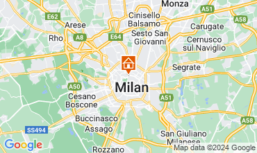 Map Milan Apartment 128383