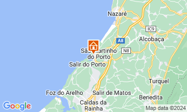 Map So Martinho do Porto Apartment 74218