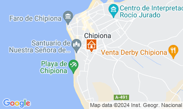 Map Chipiona Apartment 126936