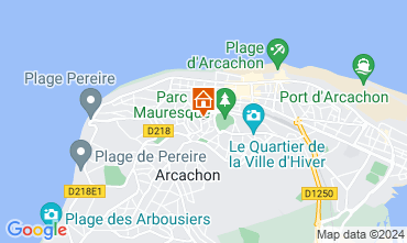 Map Arcachon Apartment 109694