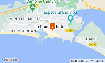 Map La Grande Motte Apartment 94147