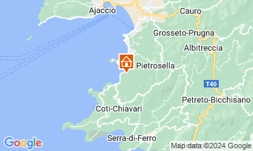 Map Porticcio Villa 114573