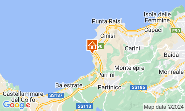 Map Terrasini Villa 128714