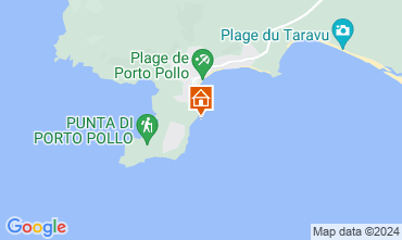 Map Porto Pollo Villa 118146
