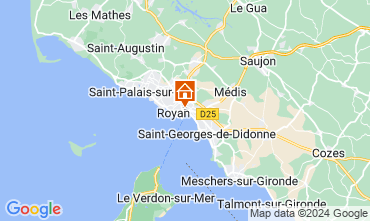 Map Royan Apartment 117596