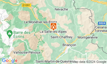 Map Serre Chevalier Apartment 58839