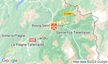 Map Les Arcs Chalet 320