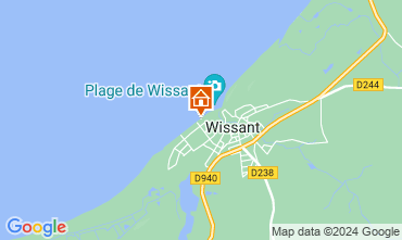 Map Wissant Apartment 67786
