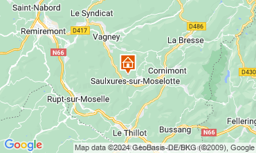 Map La Bresse Hohneck Apartment 123206
