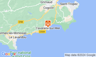 Map Cavalaire-sur-Mer One-room apartment 129032