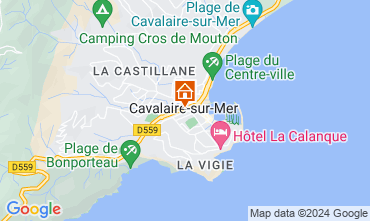 Map Cavalaire-sur-Mer One-room apartment 129032