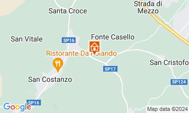 Map Pesaro Apartment 67543