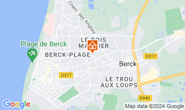 Map Berck-Plage House 102599