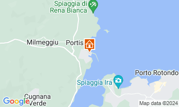 Map Portisco Apartment 119121