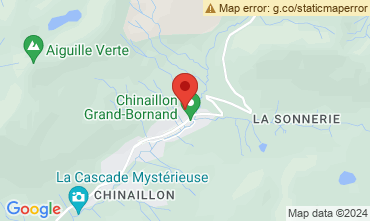 Map Le Grand Bornand Chalet 1390