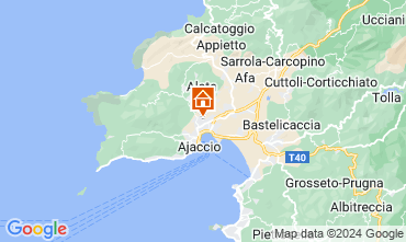 Map Ajaccio Apartment 107850