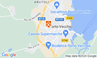 Map Porto Vecchio Apartment 125791