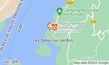 Map Les Salles sur Verdon Apartment 77282