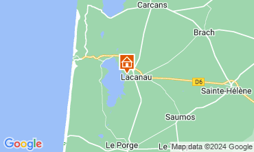 Map Lacanau House 6715