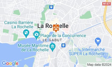 Map La Rochelle Apartment 47024