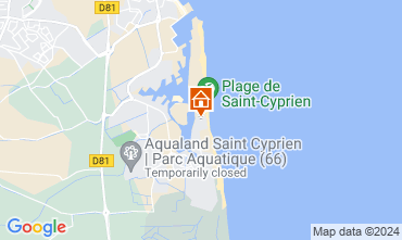 Map Saint Cyprien Apartment 8720