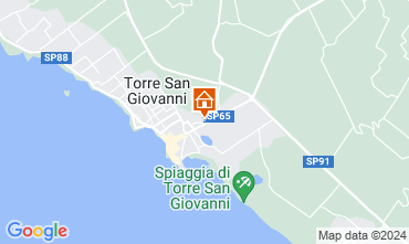 Map Ugento - Torre San Giovanni Apartment 128159