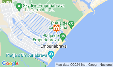 Map Empuriabrava Apartment 125486