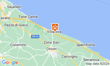 Map Ostuni Villa 110107