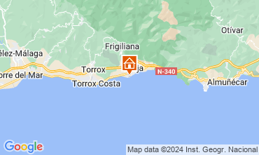 Map Nerja Apartment 11482