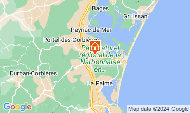 Map Narbonne plage Mobile home 127195