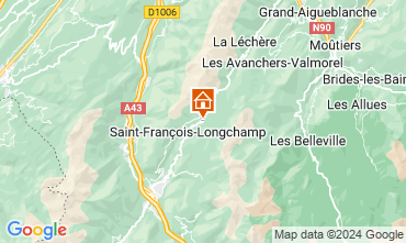 Map Saint Franois Longchamp Apartment 66174