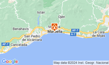 Map Marbella Apartment 121723