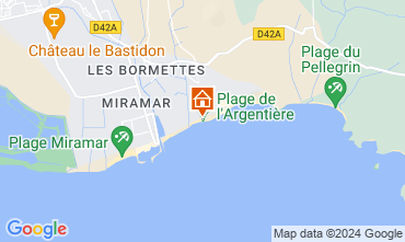 Map La Londe-les-Maures Apartment 61806