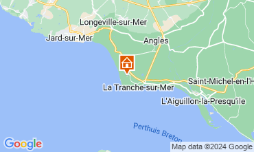 Map La Tranche-sur-mer House 128855