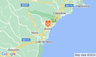 Map Avola Apartment 54361