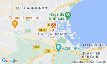 Map Port Grimaud Apartment 126277