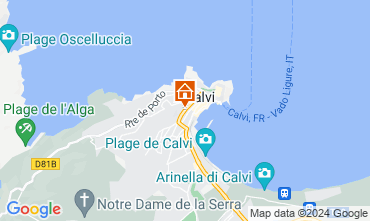 Map Calvi Apartment 122525